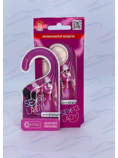 Ароматизатор Contra-Aroma G-15 на зеркало гелевый SEX LADY (Сочетание белых цветов, нот айвы и грейпфрута)