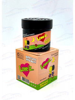 Ароматизатор Contra-Aroma BL-18 гелевый в банке Love is (Крем-брюле)