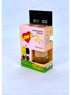 Ароматизатор Contra-Aroma DL-18 на зеркало бут 8 мл. Love is (Крем-брюле)