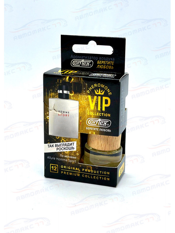 Ароматизатор Contra-Aroma DV-12 на зеркало бут 8 мл. VIP №12 (Allure Homme Sport)
