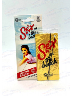 Ароматизатор Contra-Aroma K-19 на зеркало картон SEX ON THE BEACH