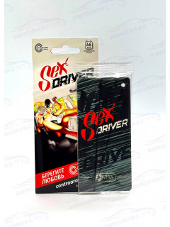 Ароматизатор Contra-Aroma K-20 на зеркало картон SEX DRIVER