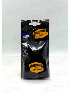 Ароматизатор Contra-Aroma M-02 на зеркало мешочек WARNING SEXOHOLIC (Ваниль с мечтой о восточных сладостях)